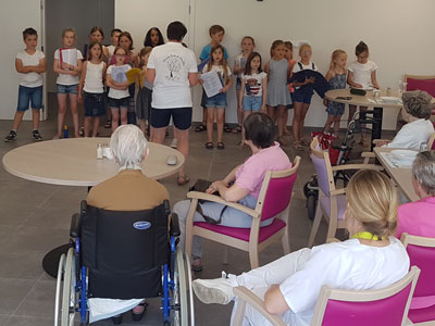 Chambre personne agée home eghezée